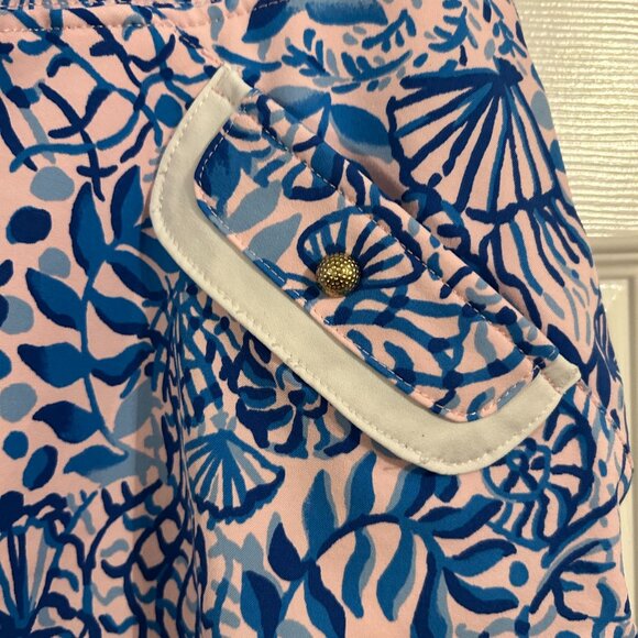 Lilly Pulitzer Monica Skort Sz 12 - Picture 4 of 10